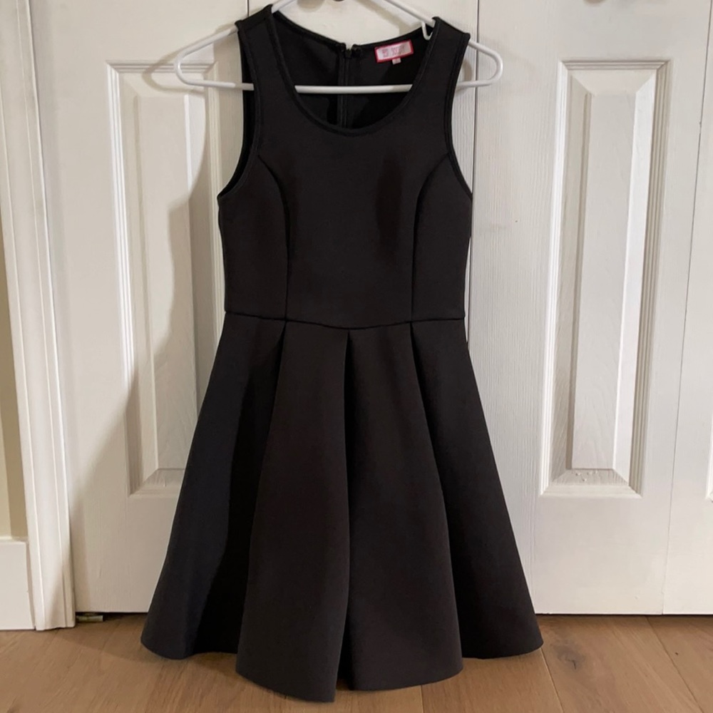Scuba Material A-Line Dress